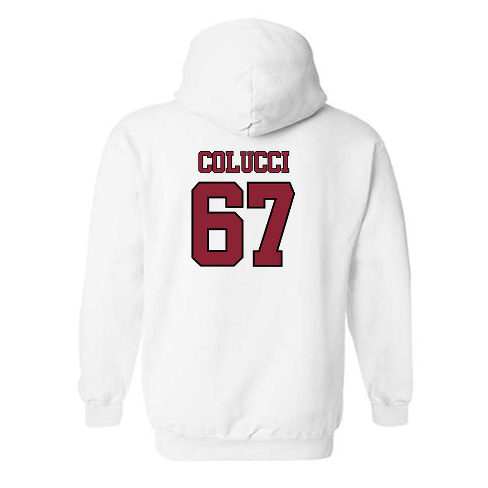 UMass - NCAA Softball : grace colucci - Hooded Sweatshirt Replica Shersey