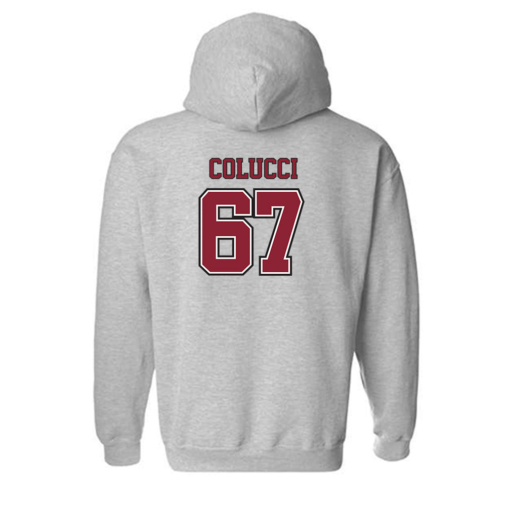 UMass - NCAA Softball : grace colucci - Hooded Sweatshirt Replica Shersey
