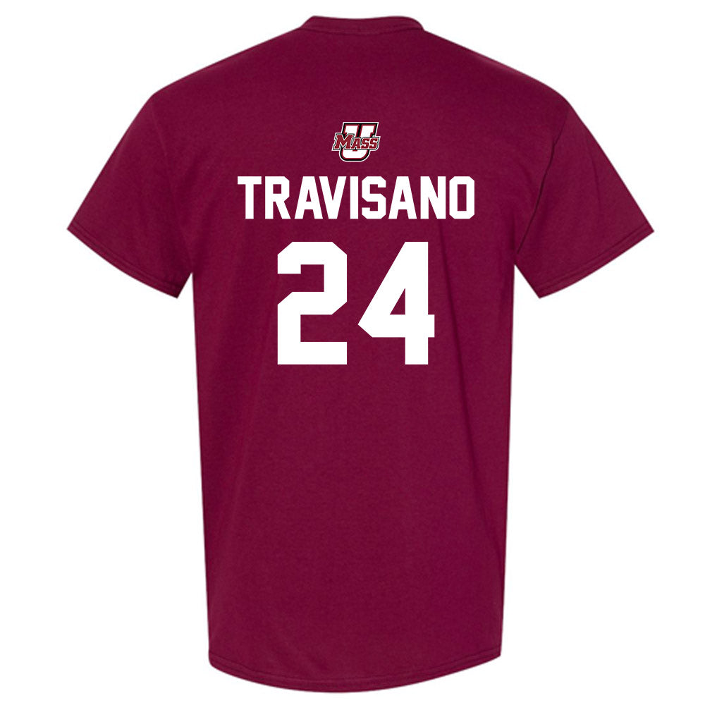 UMass - NCAA Baseball : Matt Travisano - T-Shirt Sports Shersey