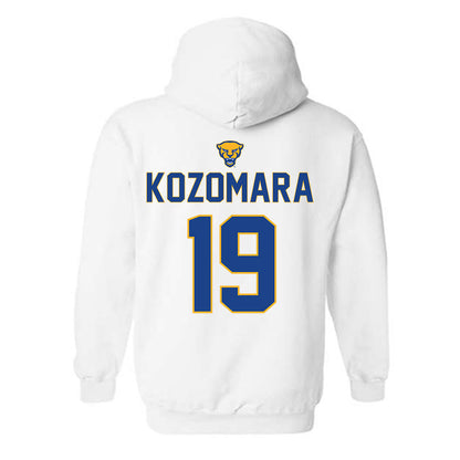 Pittsburgh - NCAA Men's Soccer : Luka Kozomara - Hooded Sweatshirt Sports Shersey
