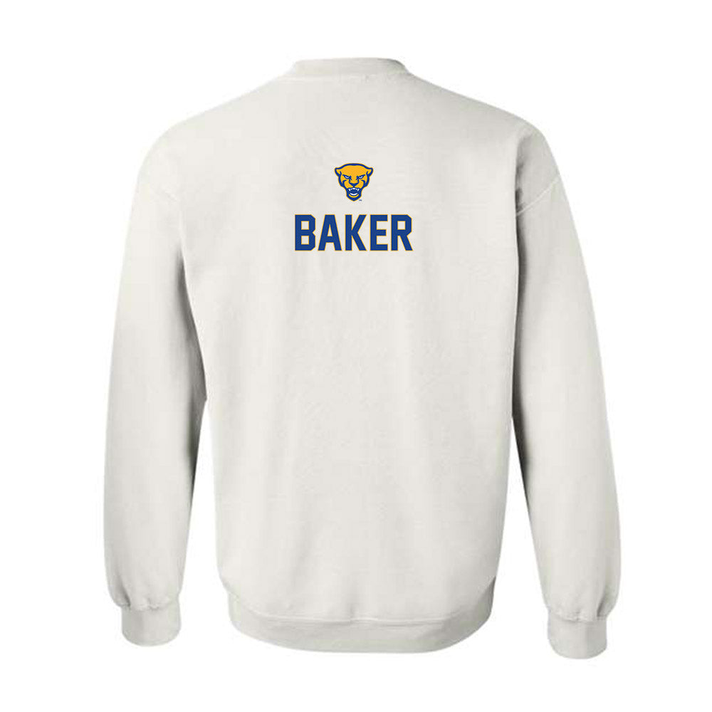 Pittsburgh - NCAA Baseball : Chris Baker - Crewneck Sweatshirt Sports Shersey