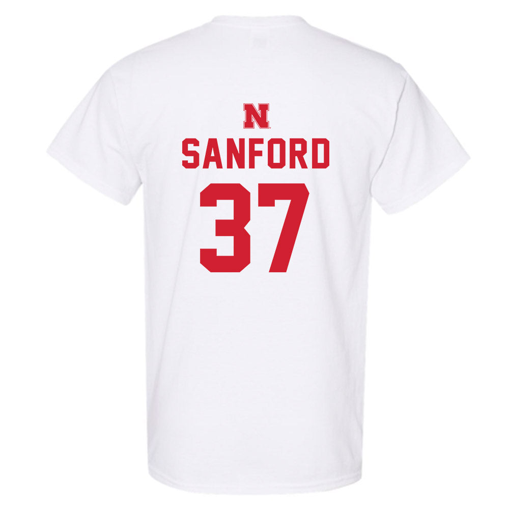 Nebraska - NCAA Football : Phalen Sanford Short Sleeve T-Shirt