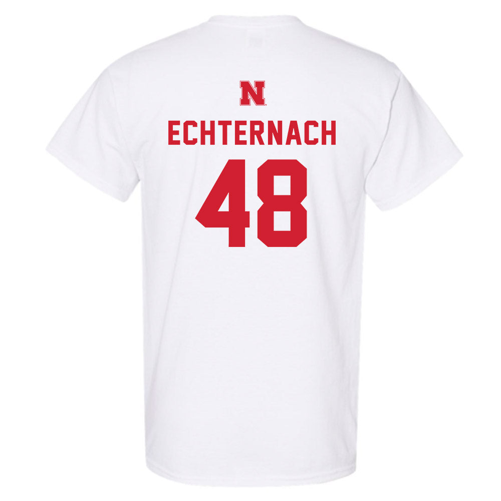 Nebraska - NCAA Football : Cayden Echternach - Short Sleeve T-Shirt
