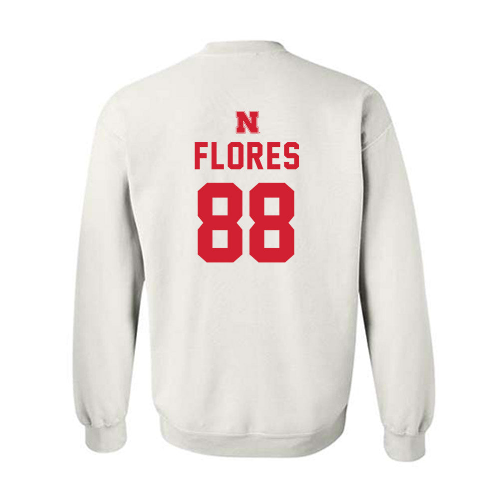 Nebraska - NCAA Football : Ismael Flores - Sweatshirt
