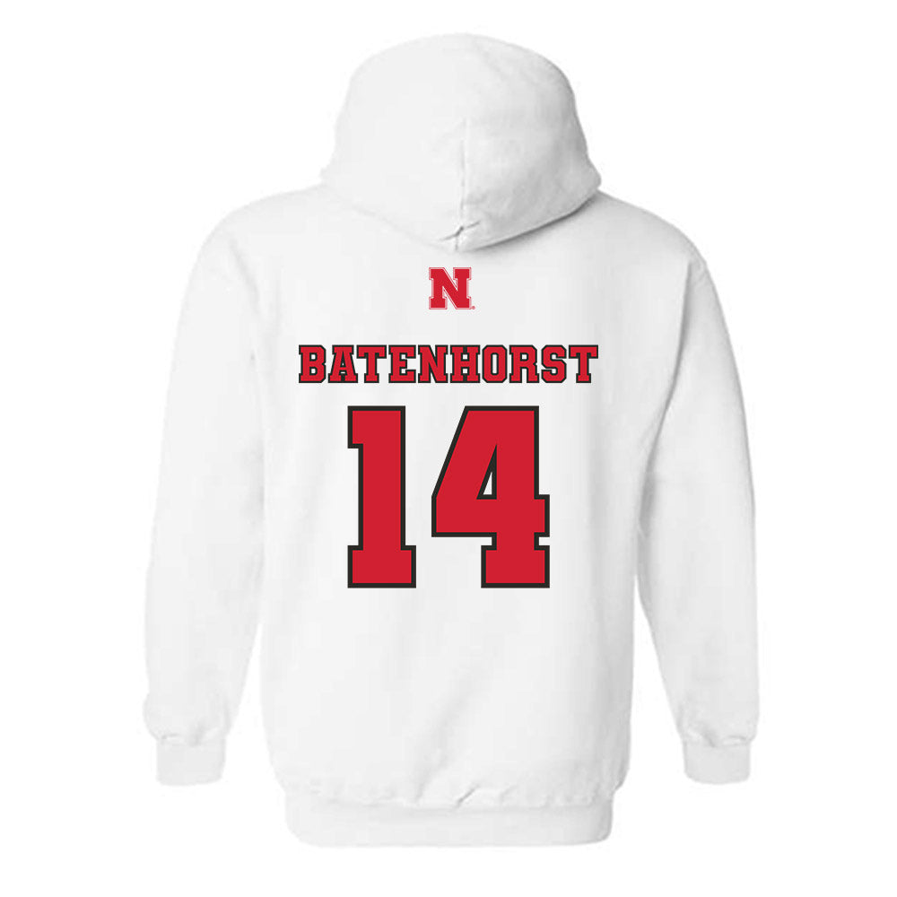 Nebraska - NCAA Women's Volleyball : Allysa Batenhorst - Hooded Sweatshirt