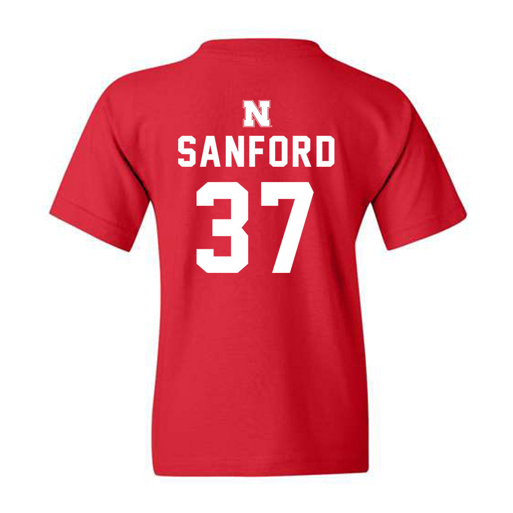 Nebraska - NCAA Football : Phalen Sanford Youth T-Shirt