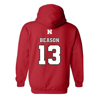 Nebraska - NCAA Women's Volleyball : Merritt Beason Hooded Sweatshirt