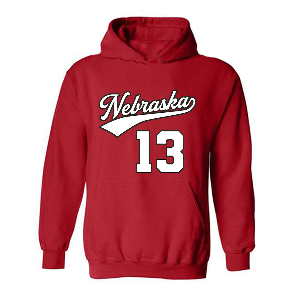 Nebraska - NCAA Women's Volleyball : Merritt Beason Hooded Sweatshirt