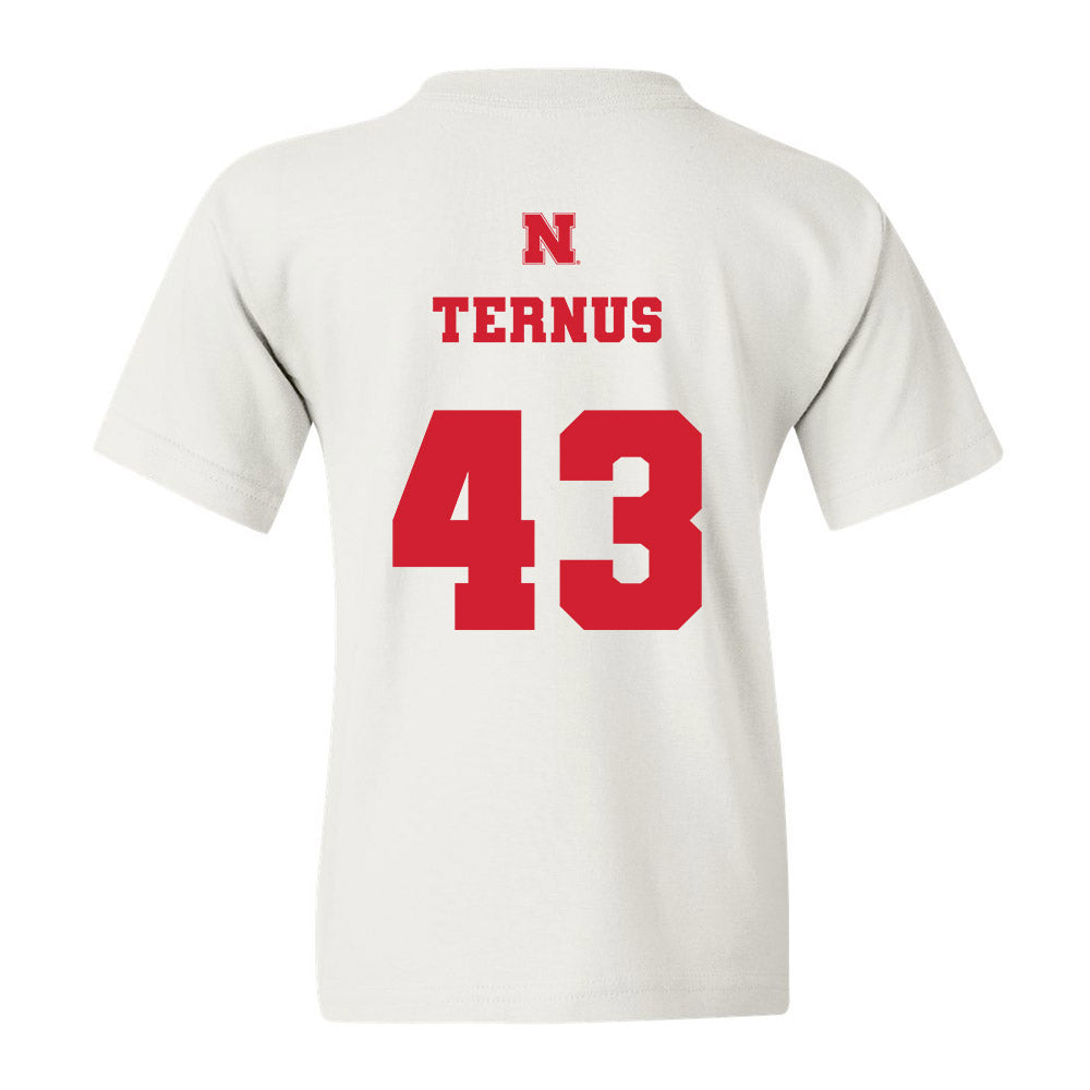 Nebraska - NCAA Football : Landon Ternus - Youth T-Shirt