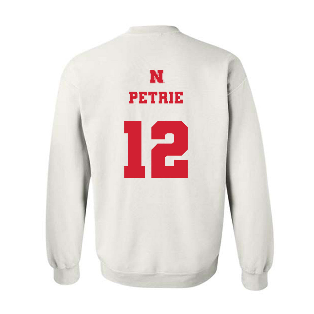 Nebraska - NCAA Women's Basketball : Jessica Petrie - Crewneck Sweatshirt Classic Shersey