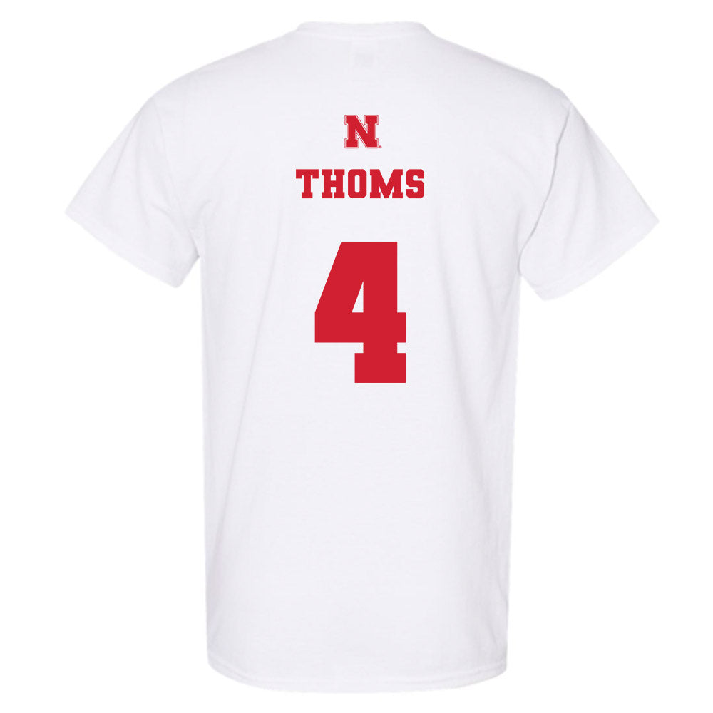 Nebraska - NCAA Softball : Malia Thoms - T-Shirt Classic Shersey