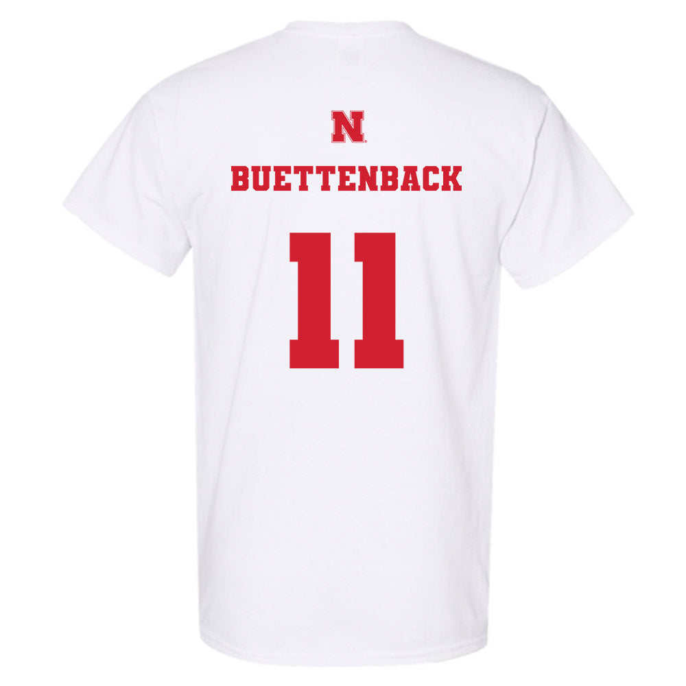 Nebraska - NCAA Baseball : Max Buettenback - T-Shirt Classic Shersey