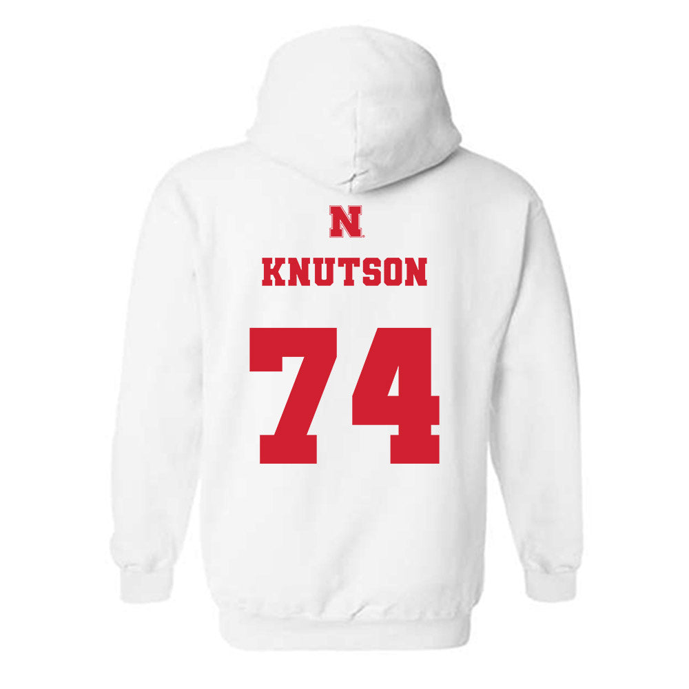Nebraska - NCAA Football : Brock Knutson - Hooded Sweatshirt