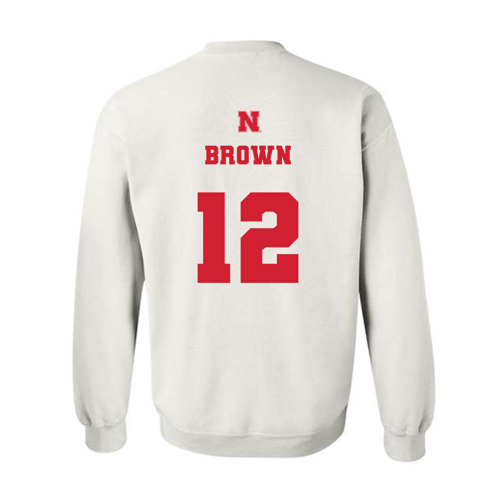 Nebraska - NCAA Football : Omar Brown - Sweatshirt