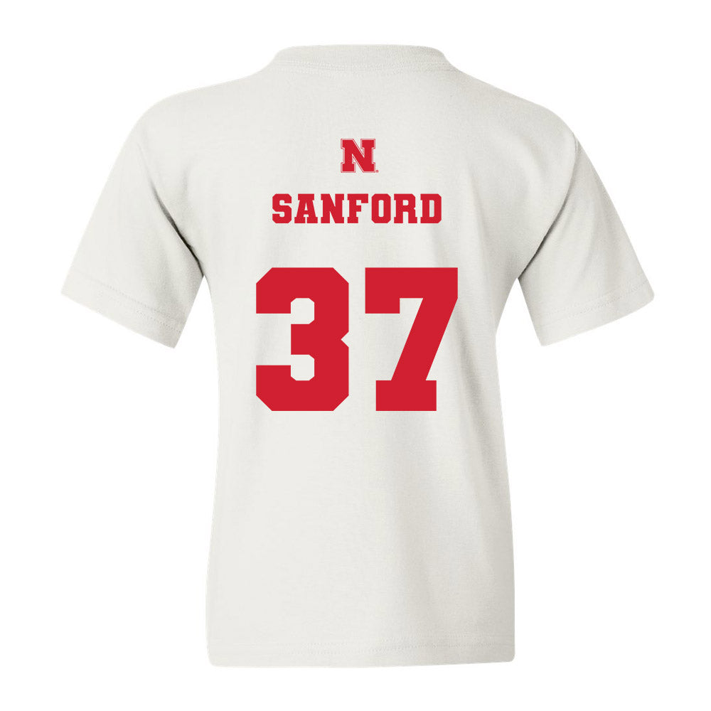 Nebraska - NCAA Football : Phalen Sanford - Youth T-Shirt