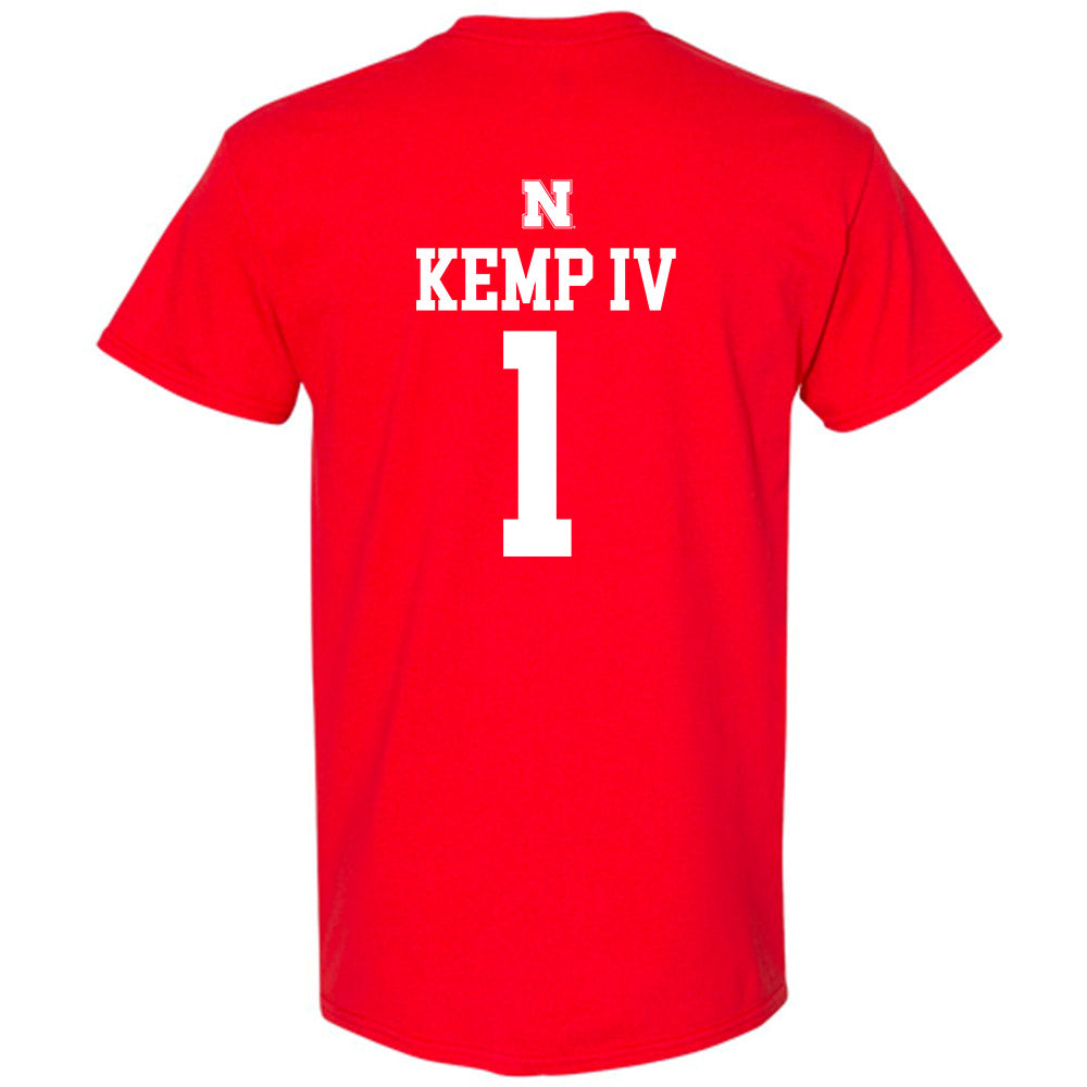 Nebraska - NCAA Football : Billy Kemp IV - Short Sleeve T-Shirt