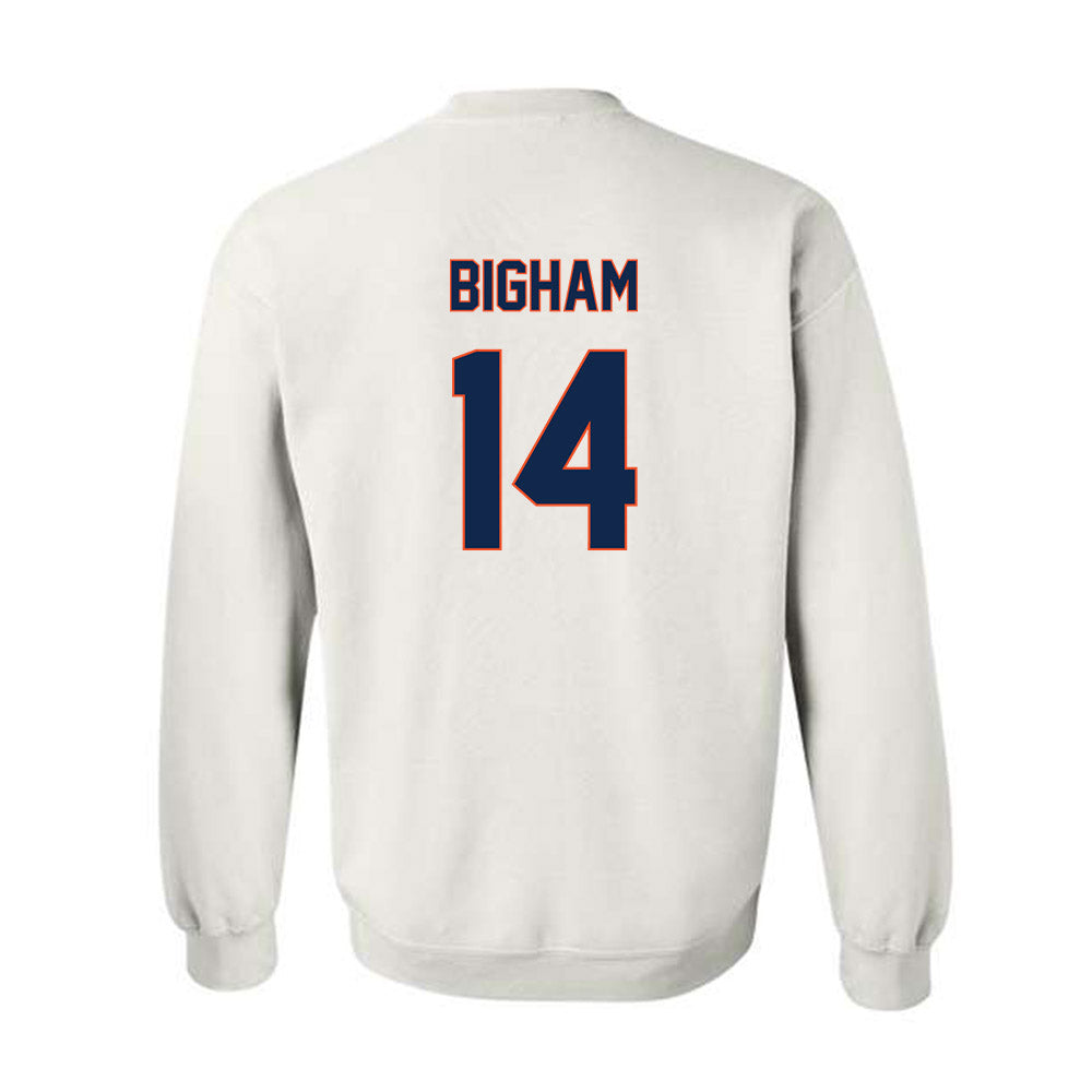 Virginia - NCAA Softball : Eden Bigham - Crewneck Sweatshirt Replica Shersey