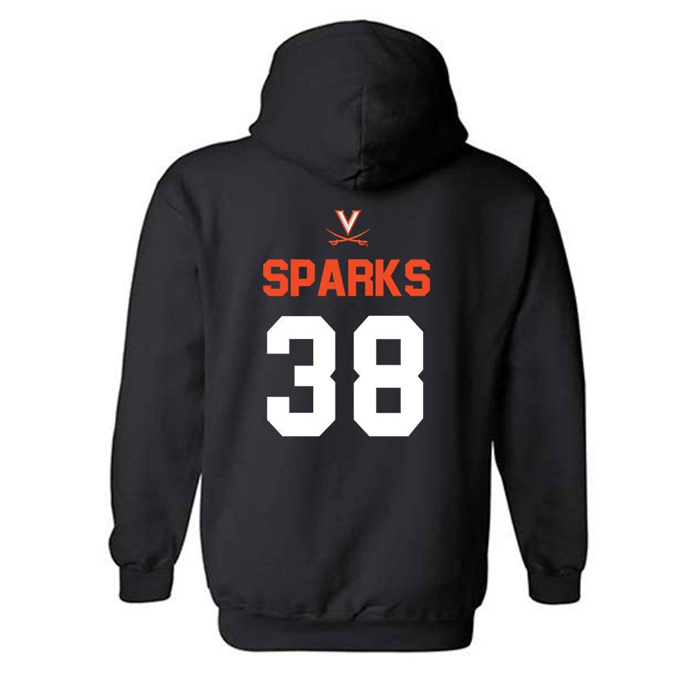 Virginia - NCAA Football : Daniel Sparks Hooded Sweatshirt