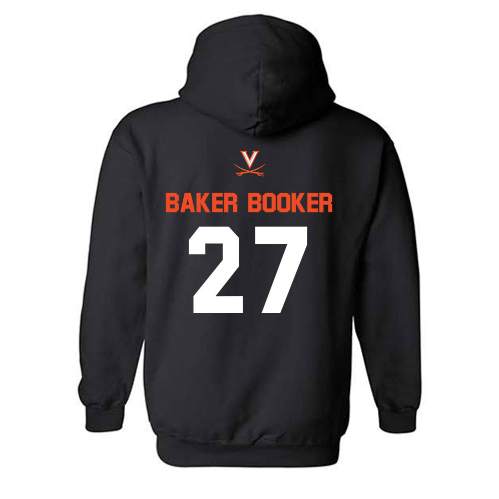 Virginia - NCAA Football : Trent Baker-booker - Shersey Hooded Sweatshirt