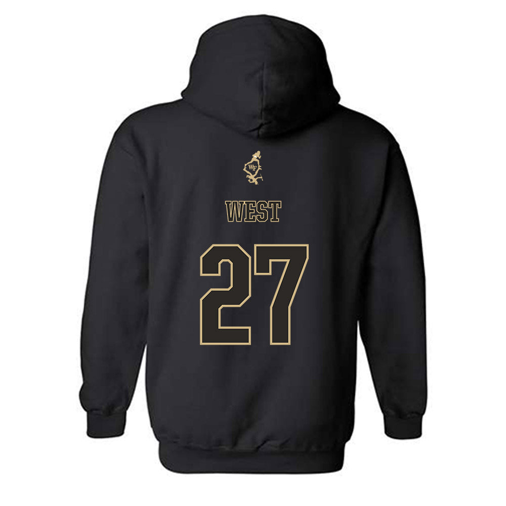 Wake Forest - NCAA Football : Travon West - Hooded Sweatshirt