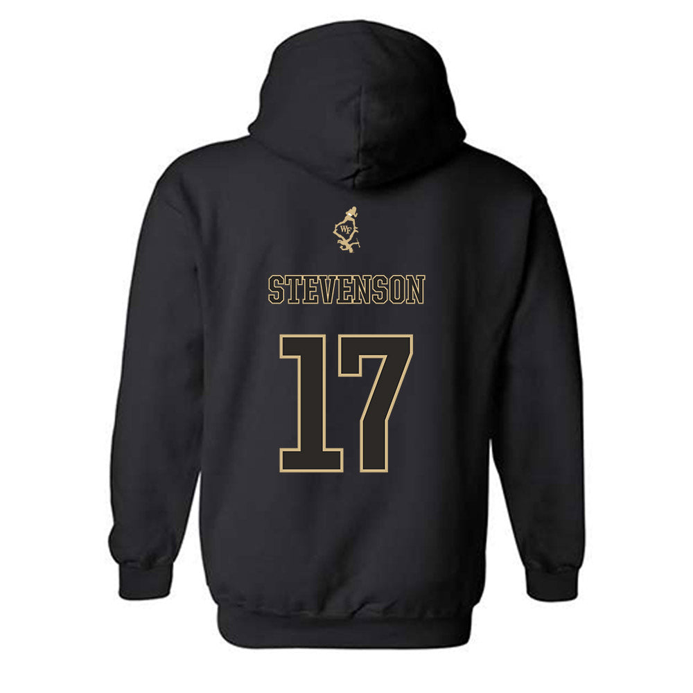 Wake Forest - NCAA Football : Zamari Stevenson Hooded Sweatshirt