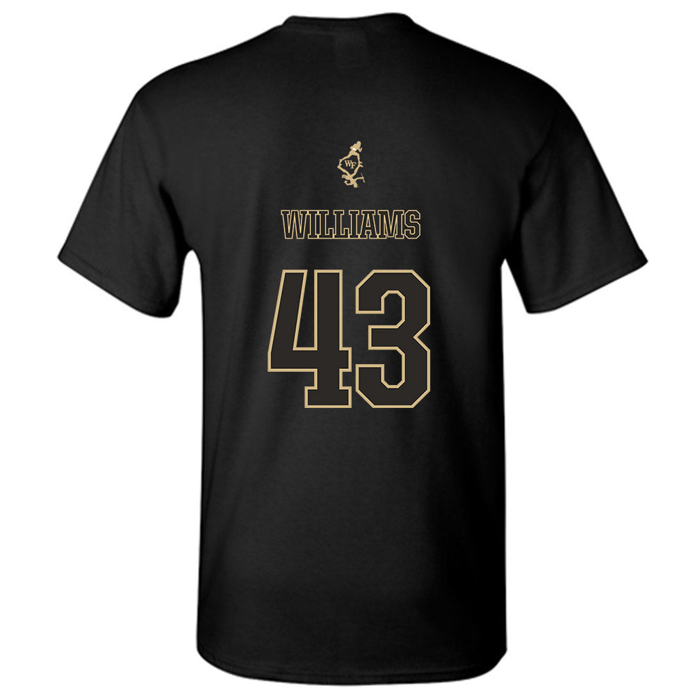 Wake Forest - NCAA Football : BJ Williams Short Sleeve T-Shirt