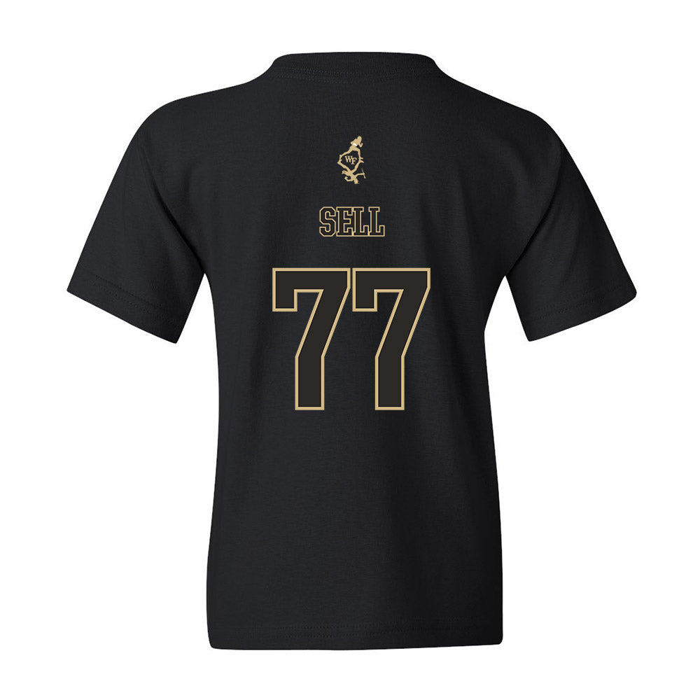 Wake Forest - NCAA Football : George Sell Youth T-Shirt