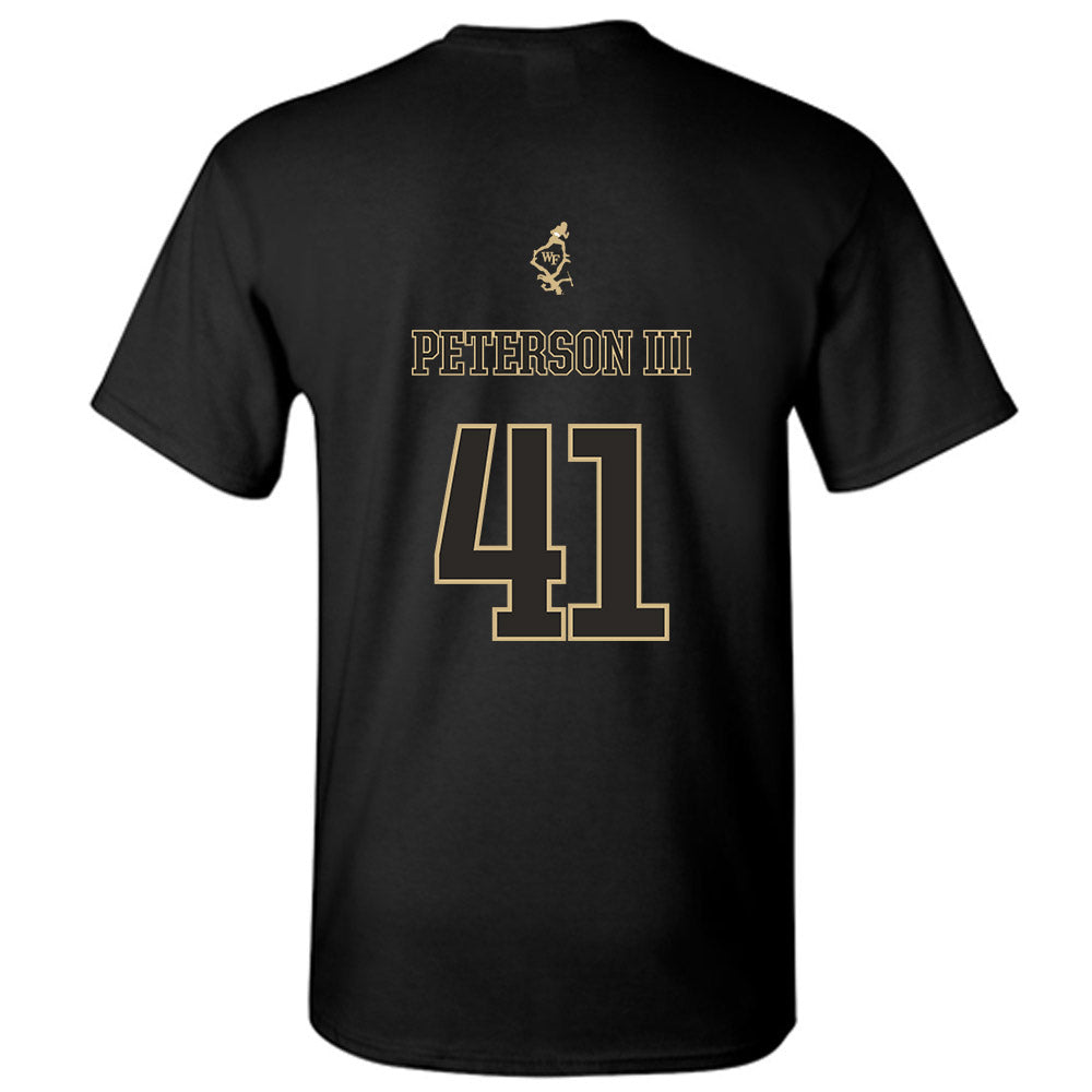 Wake Forest - NCAA Football : John Peterson III Short Sleeve T-Shirt