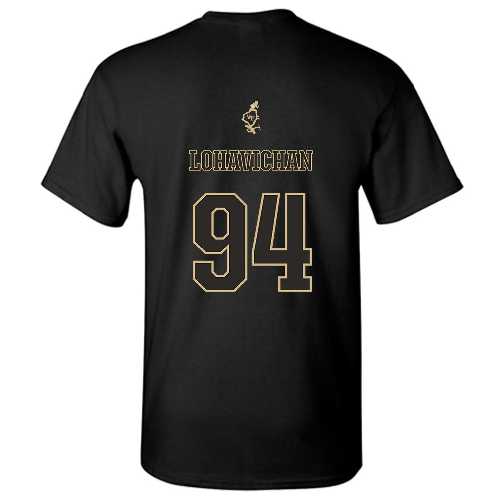 Wake Forest - NCAA Football : Zach Lohavichan Short Sleeve T-Shirt