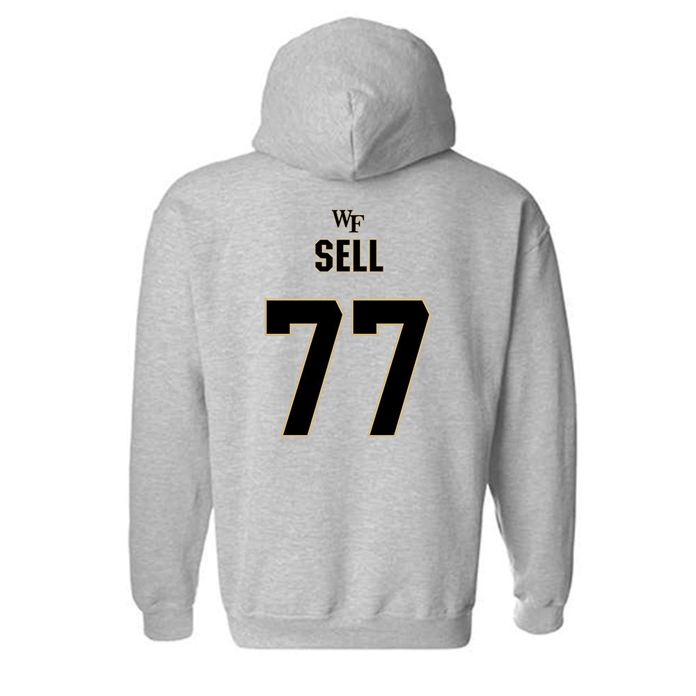 Wake Forest - NCAA Football : George Sell Hooded Sweatshirt