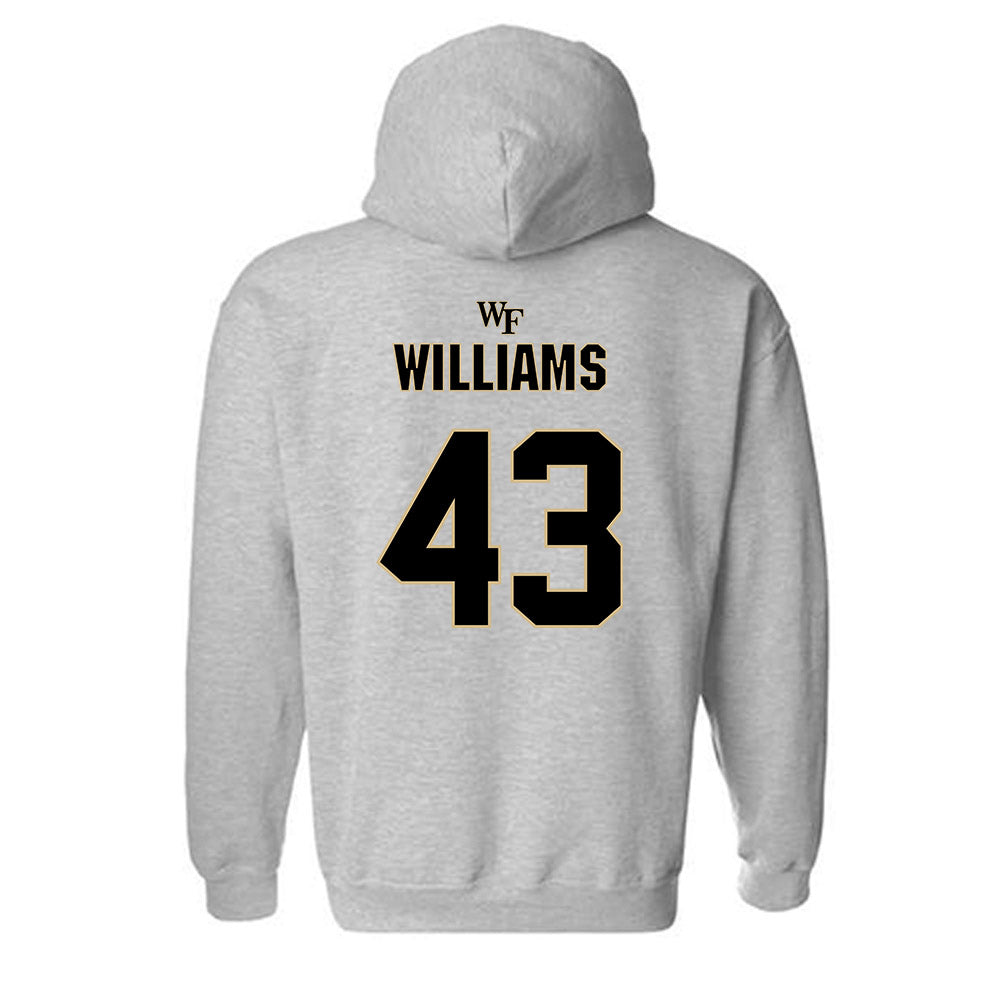 Wake Forest - NCAA Football : BJ Williams Hooded Sweatshirt