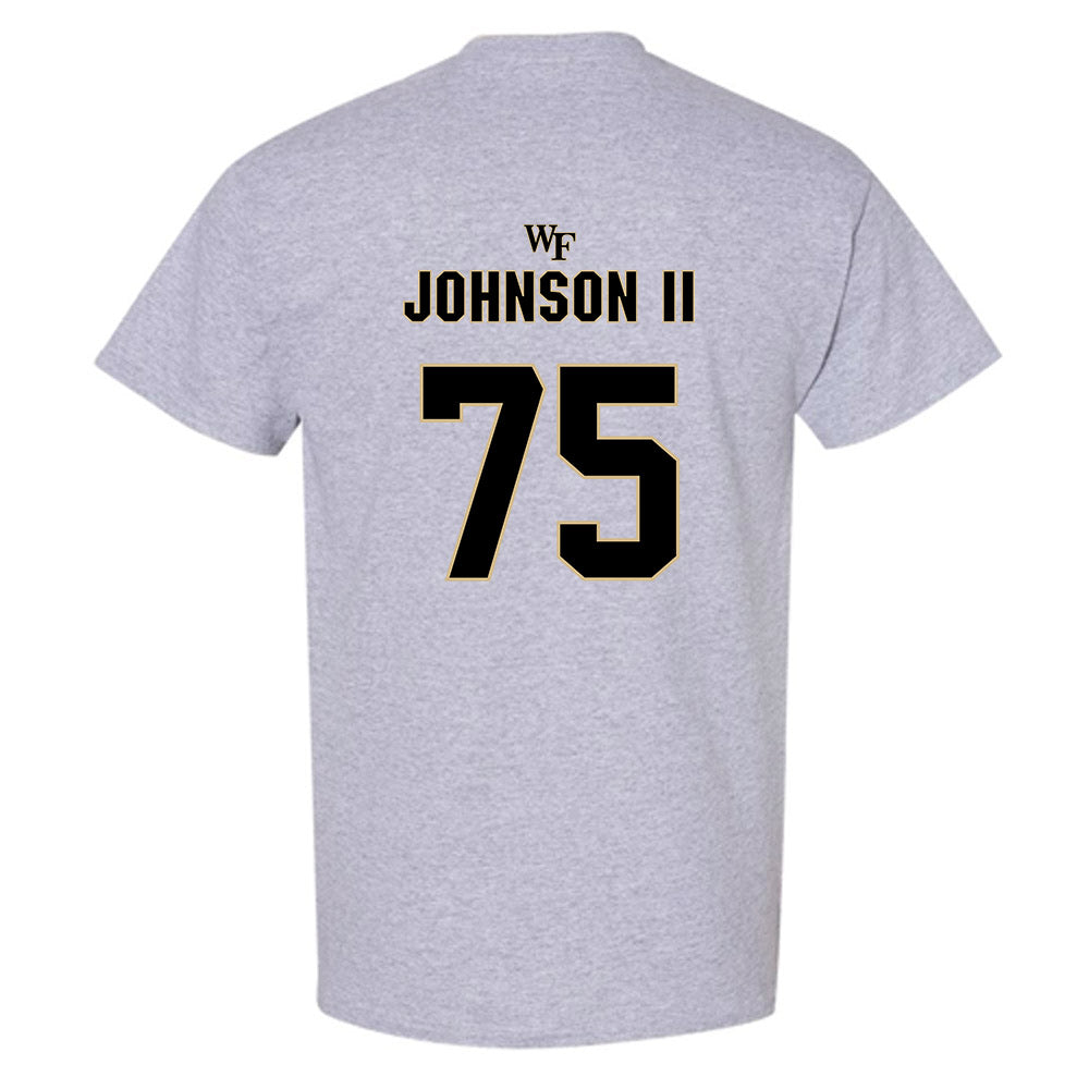 Wake Forest - NCAA Football : Derrell Johnson II Short Sleeve T-Shirt