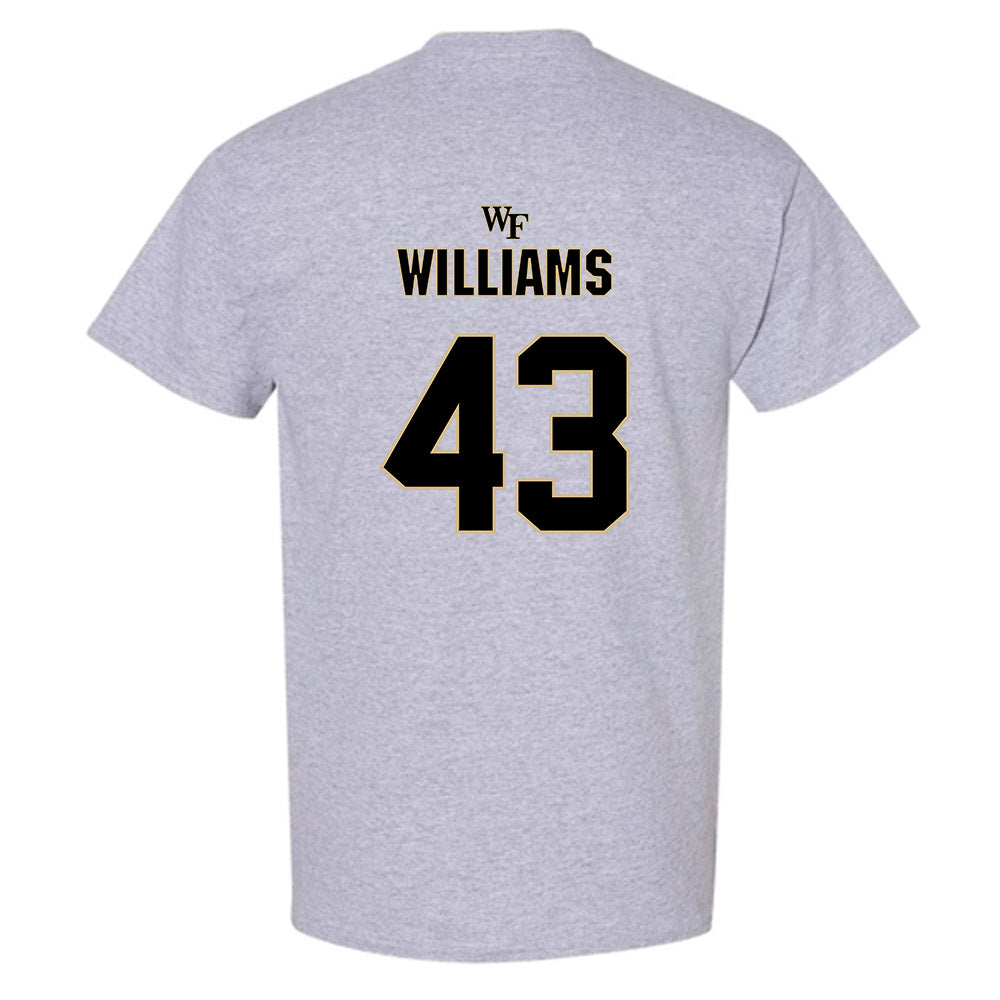 Wake Forest - NCAA Football : BJ Williams Short Sleeve T-Shirt