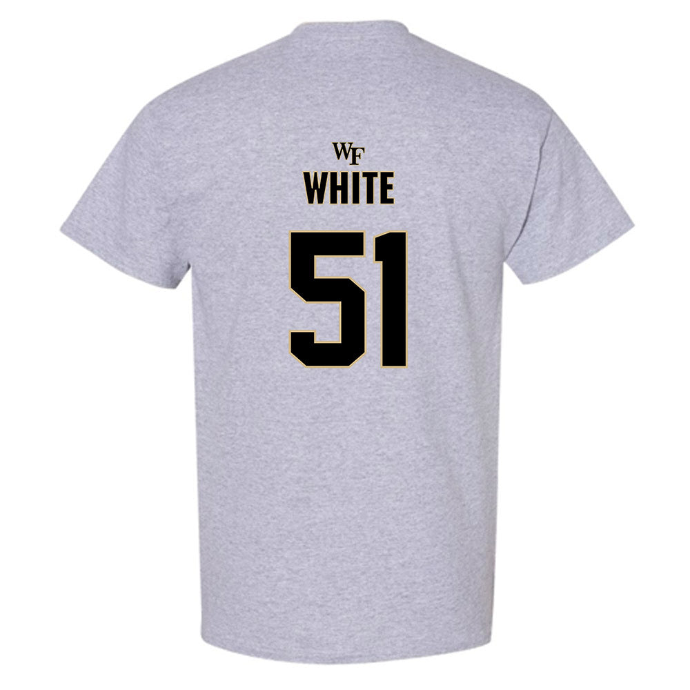Wake Forest - NCAA Football : Luke White Short Sleeve T-Shirt