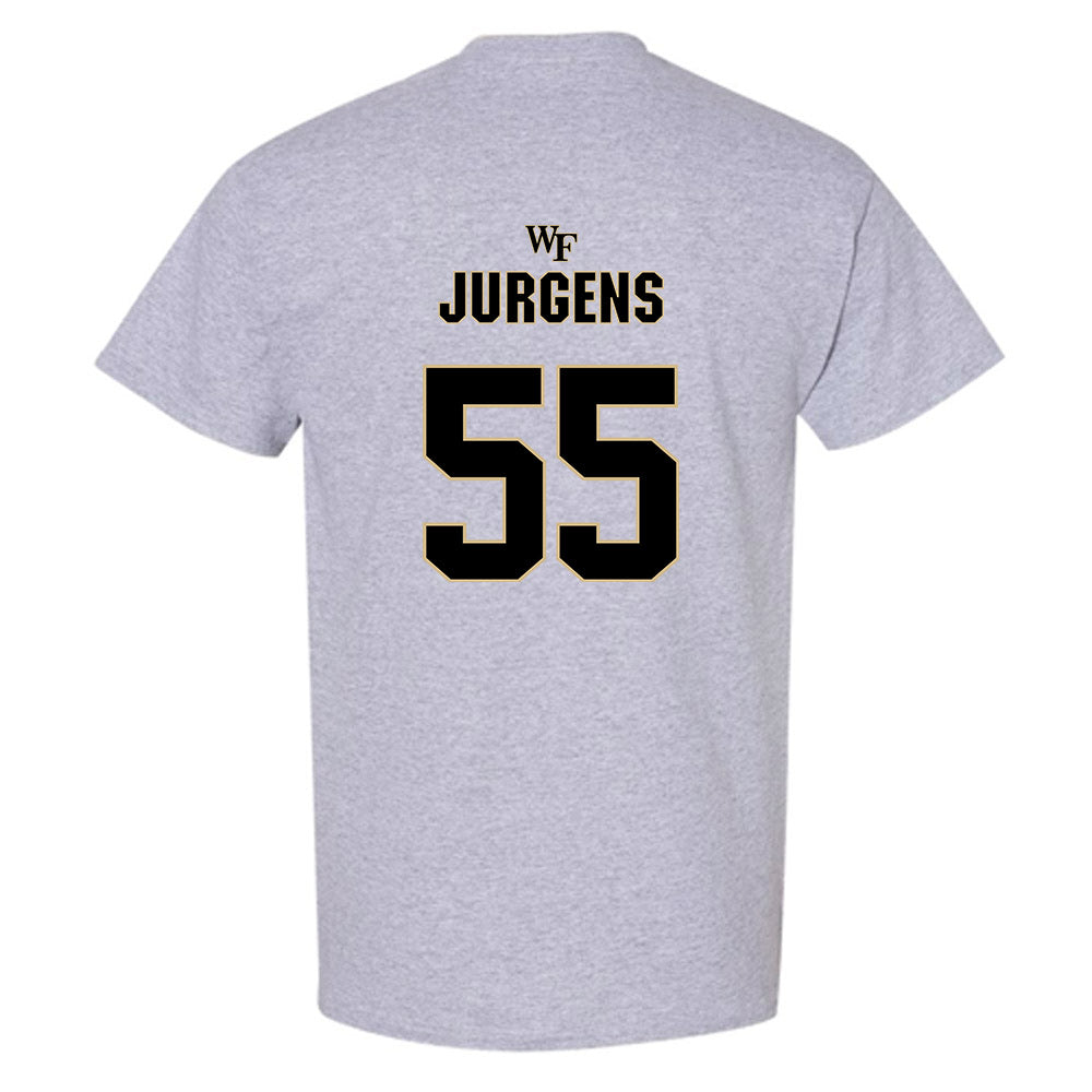 Wake Forest - NCAA Football : Michael Jurgens Short Sleeve T-Shirt