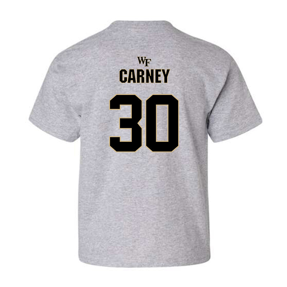 Wake Forest - NCAA Football : Tate Carney Youth T-Shirt