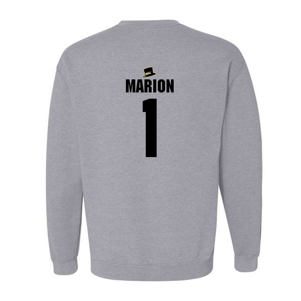 Wake Forest - NCAA Men's Basketball : Marqus Marion - Crewneck Sweatshirt Classic Shersey