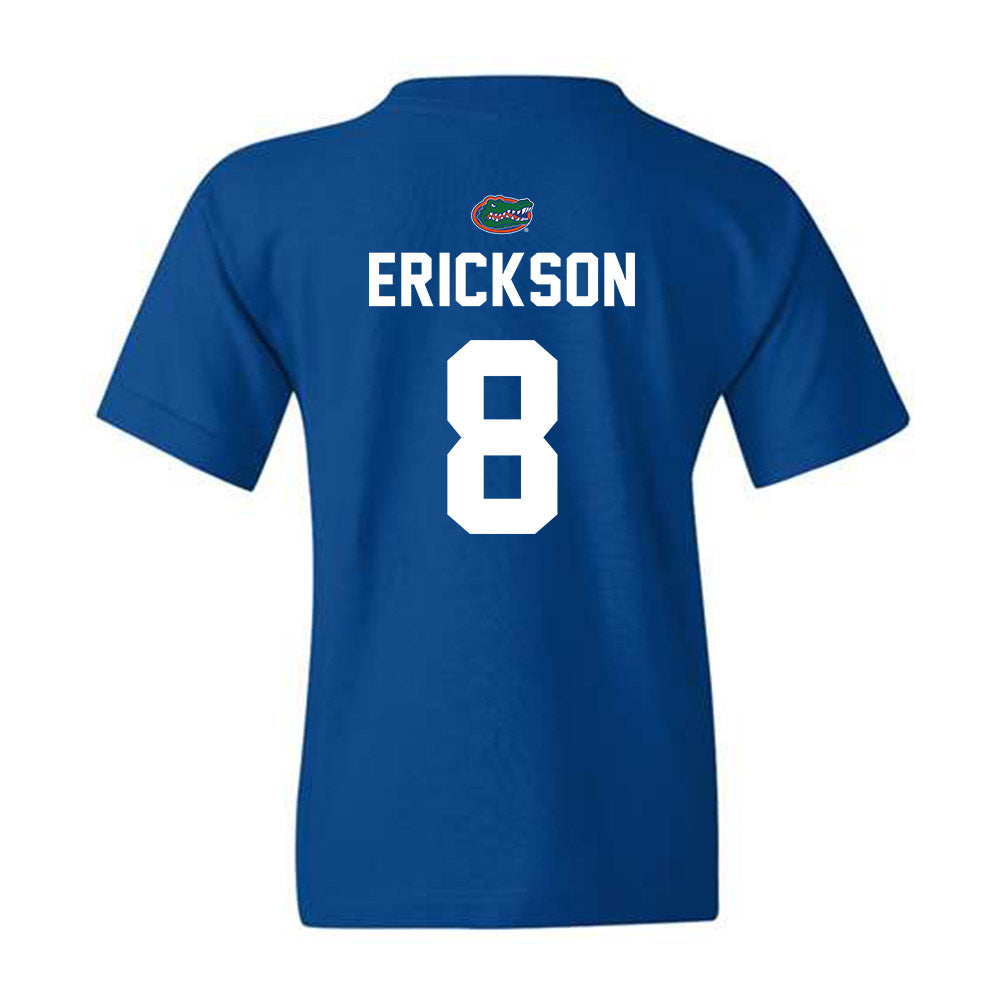 Florida - NCAA Softball : Jocelyn Erickson - Youth T-Shirt Replica Shersey