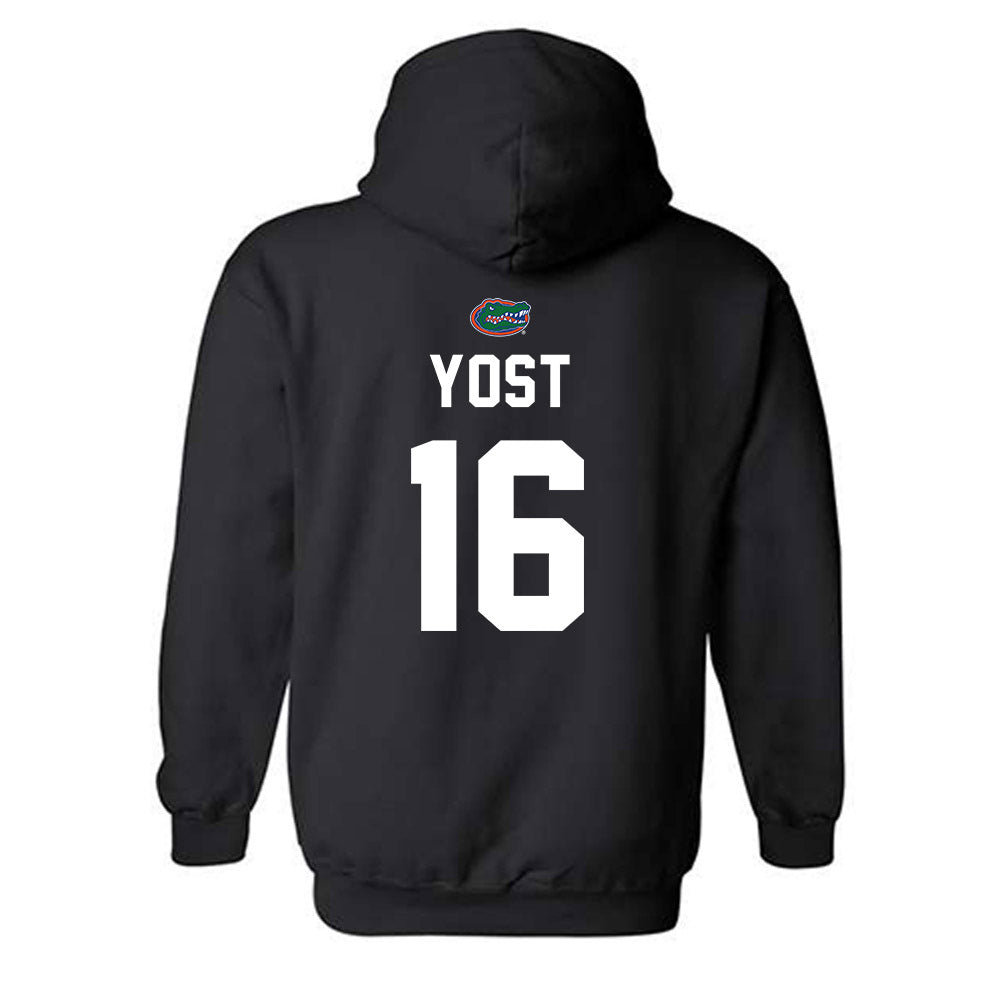 Florida - NCAA Baseball : Hayden Yost - Hooded Sweatshirt Sports Shersey