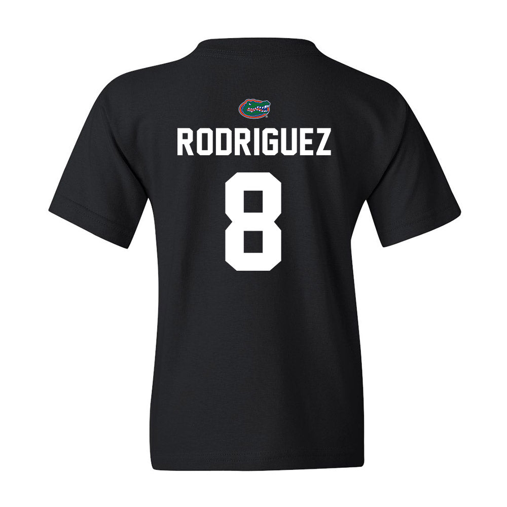 Florida - NCAA Baseball : Christian Rodriguez - Youth T-Shirt Sports Shersey