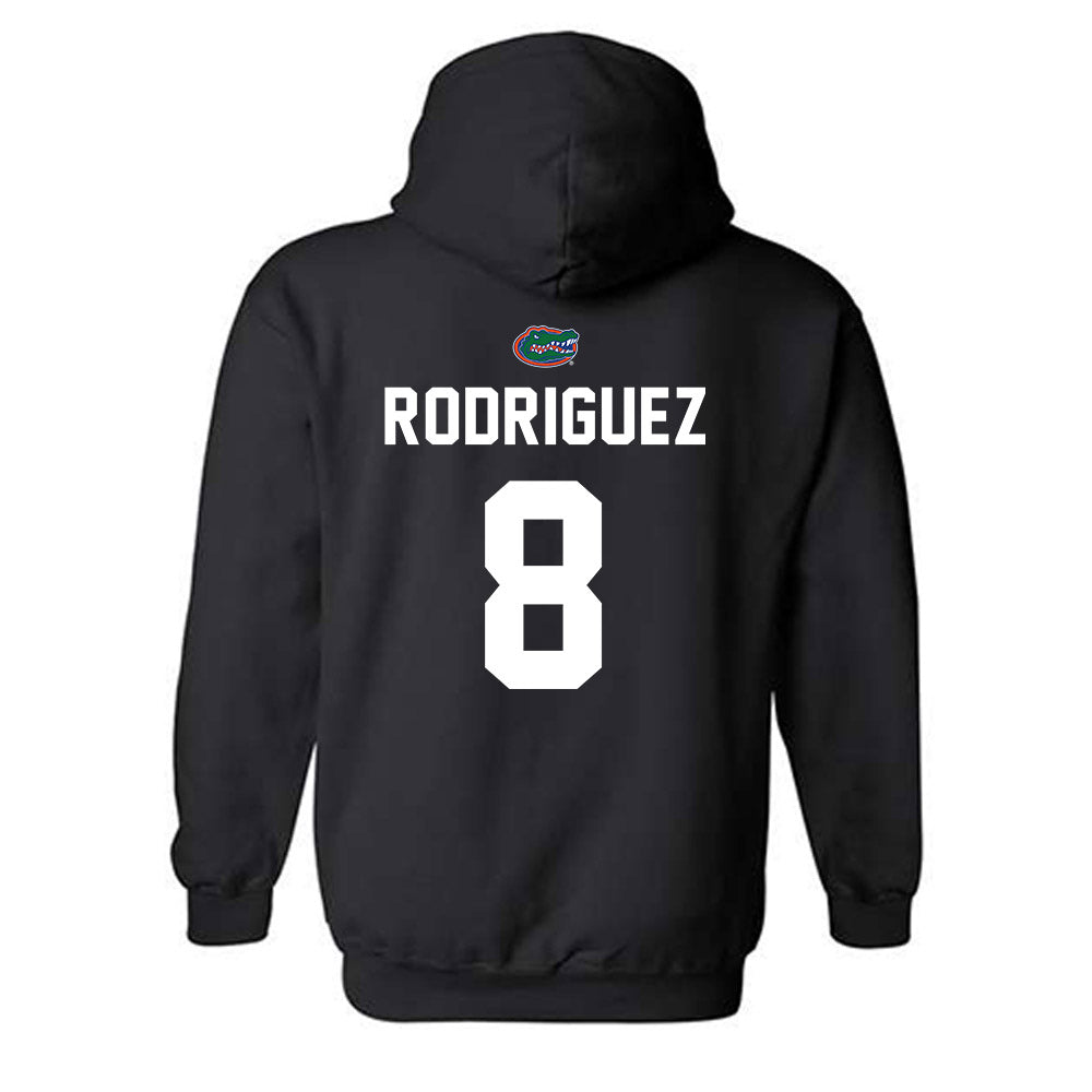 Florida - NCAA Baseball : Christian Rodriguez - Hooded Sweatshirt Sports Shersey