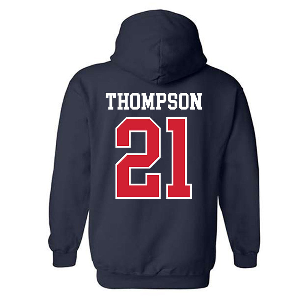 Ole Miss - NCAA Softball : Grace Thompson - Hooded Sweatshirt Replica Shersey