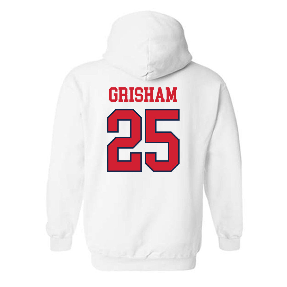 Ole Miss - NCAA Softball : Tenly Grisham - Hooded Sweatshirt Classic Shersey