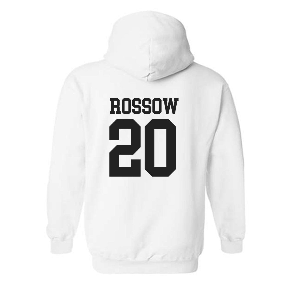 Campbell - NCAA Baseball : David Rossow - Hooded Sweatshirt Replica Shersey