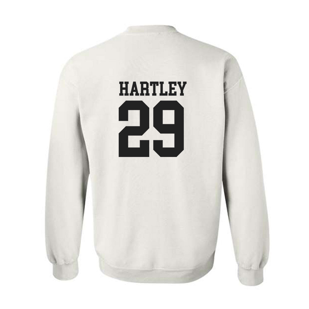 Campbell - NCAA Baseball : Wiley Hartley - Crewneck Sweatshirt Replica Shersey