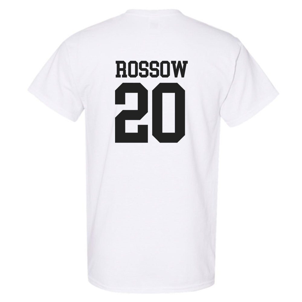 Campbell - NCAA Baseball : David Rossow - T-Shirt Replica Shersey