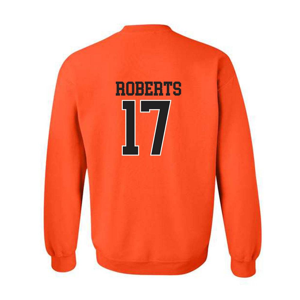 Campbell - NCAA Baseball : Jackson Roberts - Crewneck Sweatshirt Replica Shersey