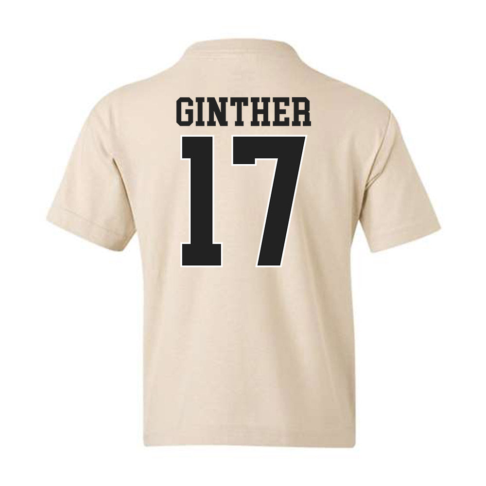 Vanderbilt - NCAA Baseball : Ryan Ginther - Youth T-Shirt Replica Shersey