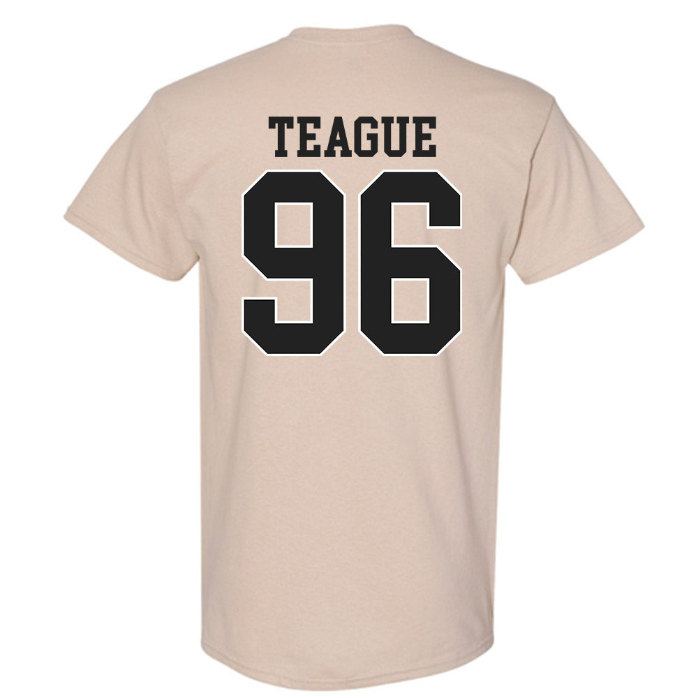 Vanderbilt - NCAA Baseball : Nathan Teague - T-Shirt Replica Shersey