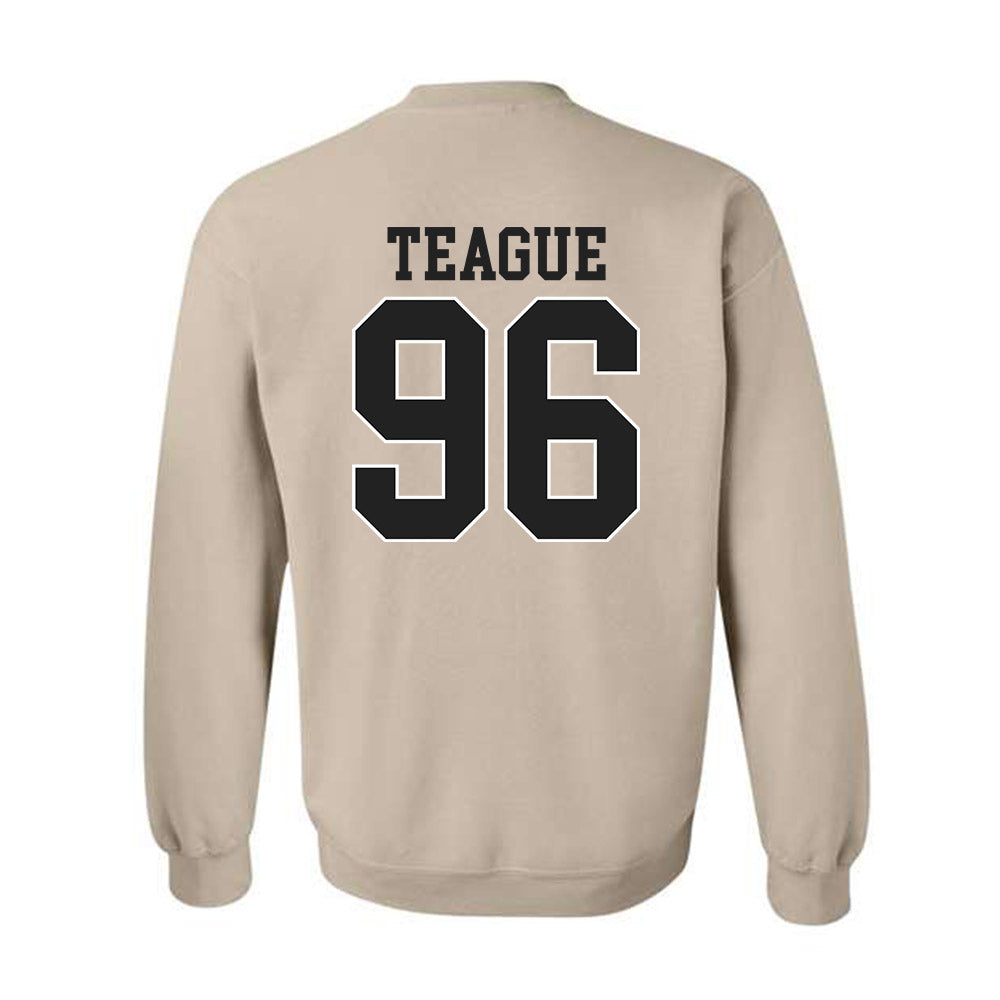 Vanderbilt - NCAA Baseball : Nathan Teague - Crewneck Sweatshirt Replica Shersey